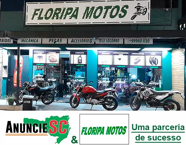 Imagem principal da fachada da empresa Floripa Motos