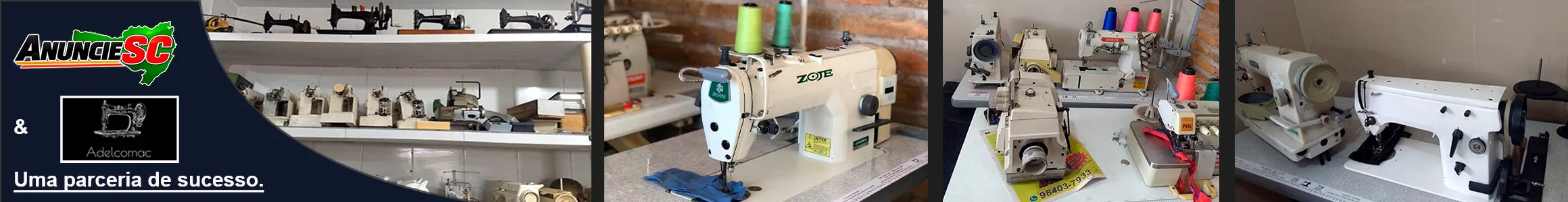 Adelcomac Máquinas de Costura